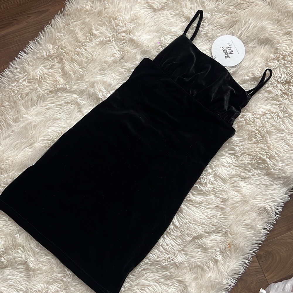 PRINCESS POLLY VELVET DRESS